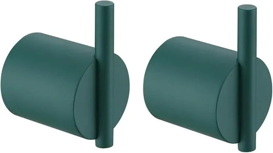 RANDOM Dark Green Towel Hooks for Bathrooms Round Shower Hooks SUS304 Stainless Steel Wall Mount Coat Hooks.96068-8DKG - ModernBath