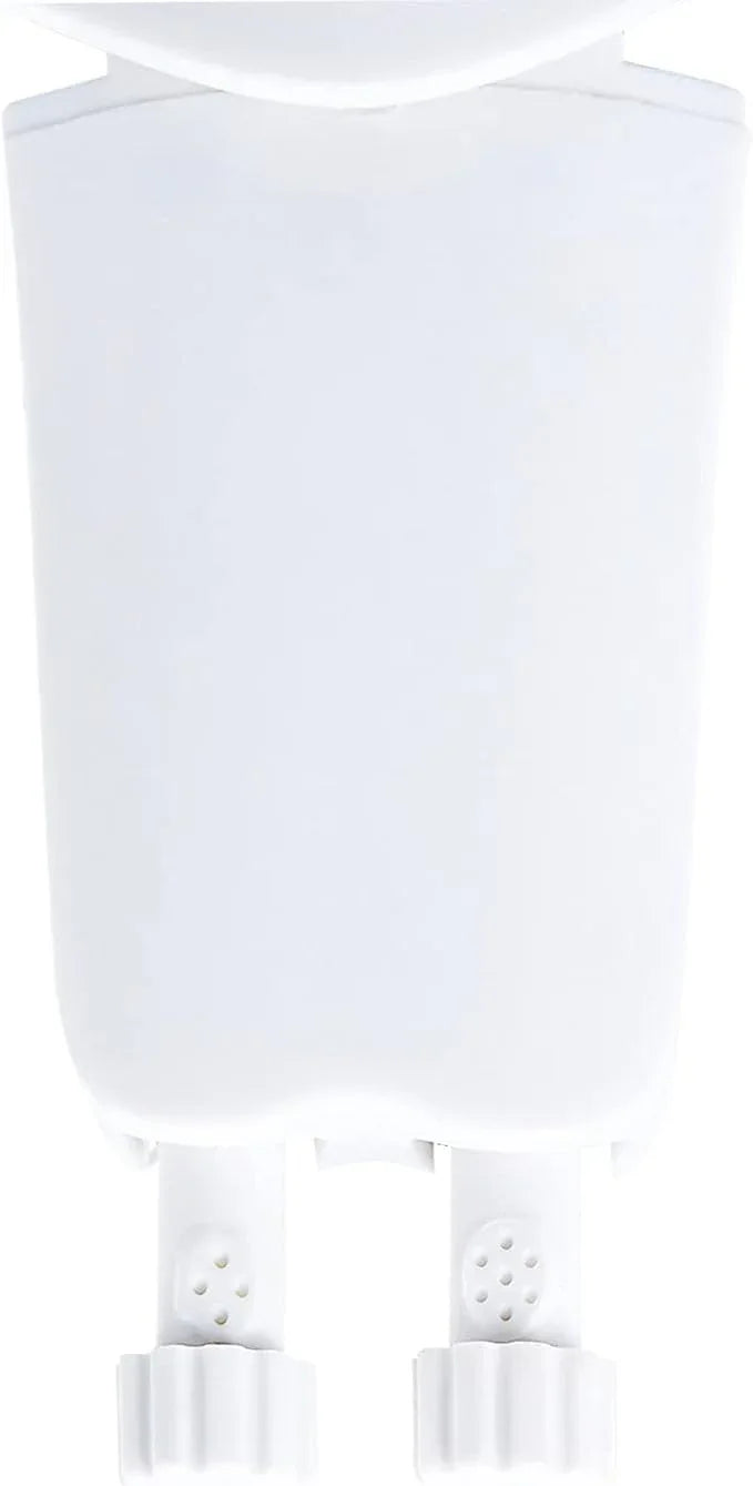 Boss Bidet Luxury White Blue - Bidet Attachment for Toilet Seat - Dual Nozzles, Self-Cleaning, Non-Electric Water Sprayer, Save Money On Toilet Paper and Reduce Waste - ModernBath