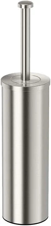 Gatco 1482 Latitude II Slender Toilet Brush Holder, Satin Nickel - ModernBath