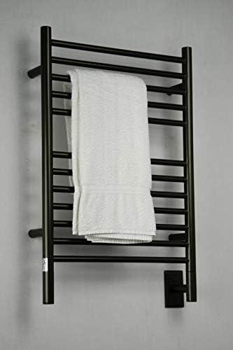 Amba Jeeves ESO Model E-Straight 12-Bar Hardwired Towel Warmer in Oil Rubbed Bronze - ModernBath