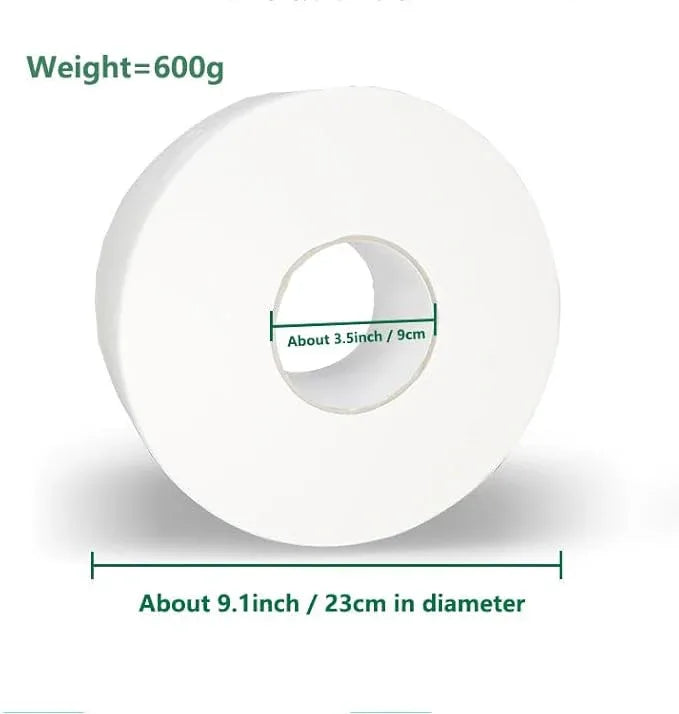 4-Ply 600g Roll Toilet Paper, Facial Tissues - ModernBath