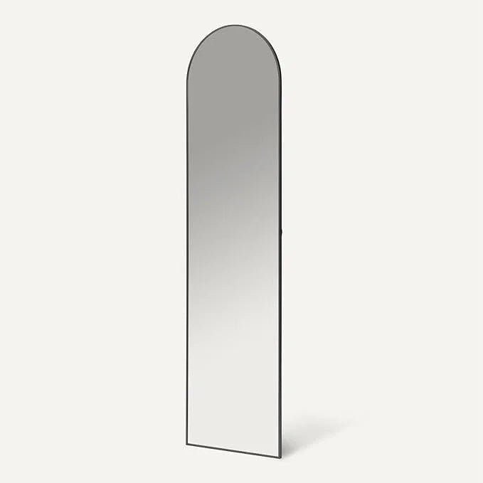 Amazon Basics Full Length Floor Mirror, 59 x 16 x 0.55 inches, Black - ModernBath