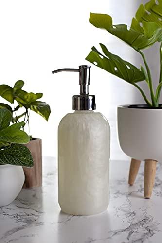 Antibacterial Finesilk White Pearlized Lotion Liquid Hand Soap: Bulk Refill Jug. PH Balanced Ultra-Strength. Made In USA (Finesilk, Gallon) - ModernBath
