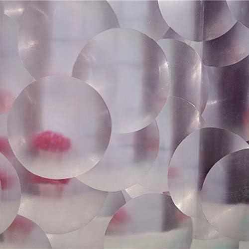 Adwaita 3D Bubbles Shower Curtain Liner,No Odors,Eco Friendly (Clear) - ModernBath