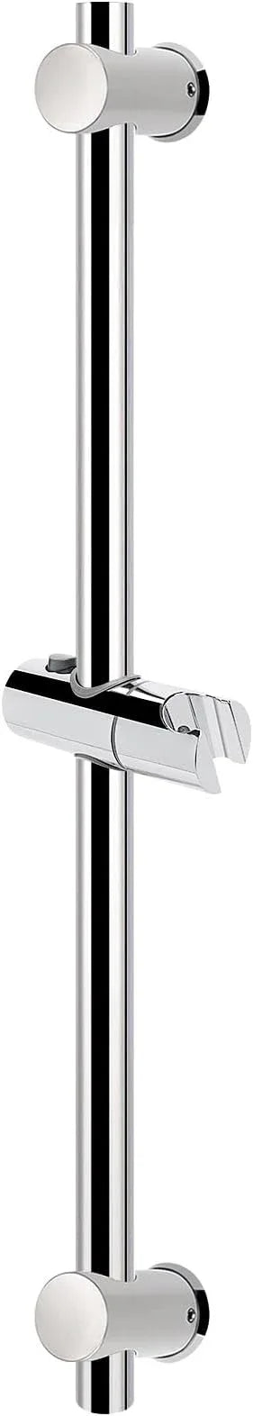 NearMoon Shower Slide Bar with Height/Angle Adjustable Handheld Shower Holder, Bathroom SUS 304 Stainless Steel Shower Head Holder for Bath (Screw Mounted, Chrome Finish) - ModernBath