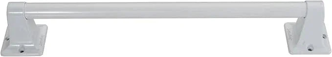 Joyrain Stainless Steel Bathroom Grab Bar for Elderly - Safety Rail & Towel Rack Dual Function, 9/16/24 Inch Anti-Slip Handle for Shower/Toilet/Tub (White, 16 inch) - ModernBath