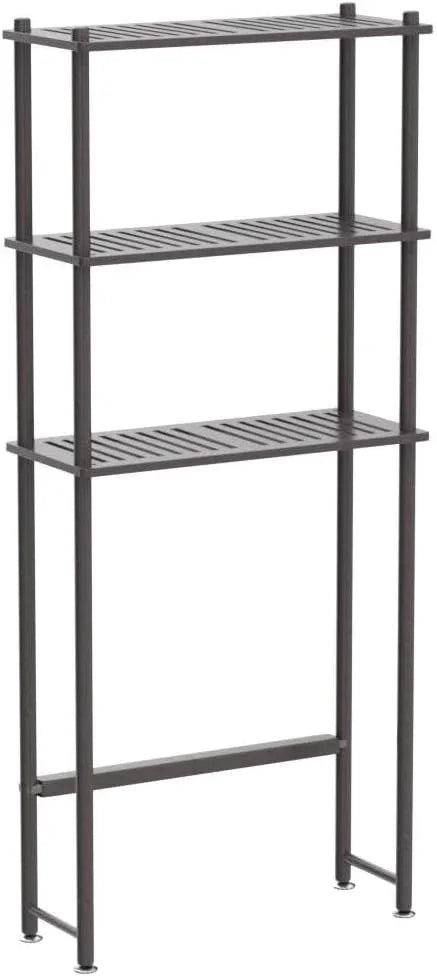 AmazerBath Bamboo Over The Toilet Storage Shelf, Over Toilet Bathroom Organizer Rack, 3-Tier Bathroom Shelves Over Toilet, Space Saver, Espresso - ModernBath