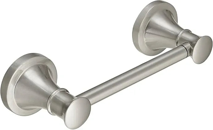 RUMOSE Toilet Paper Roll Holder Bathroom Flexible Pivoting Tissue Handle on Wall Mounted Brushed Nickel Rustproof Toilet Tissue Roll Holder,Stainless Steel - ModernBath