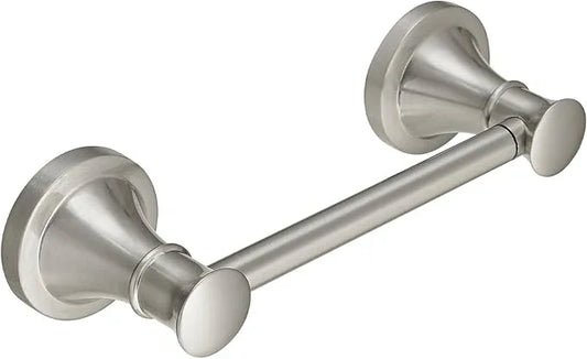 RUMOSE Toilet Paper Roll Holder Bathroom Flexible Pivoting Tissue Handle on Wall Mounted Brushed Nickel Rustproof Toilet Tissue Roll Holder,Stainless Steel - ModernBath