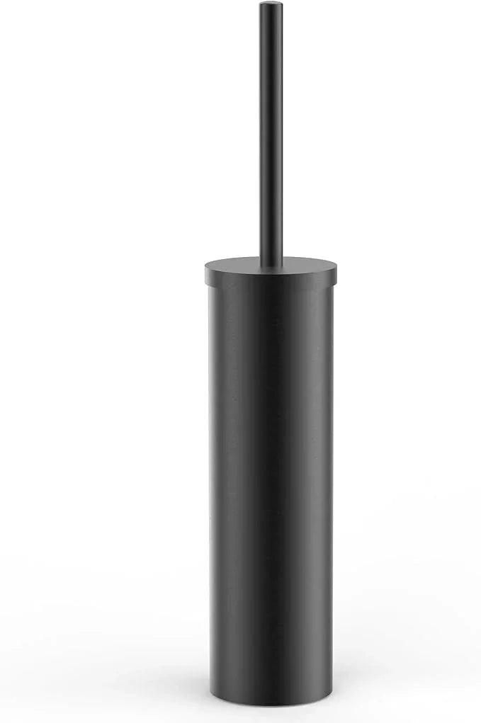 Stainless Steel Toilet Brush and Holder Set Oil Rubbed Matte Black Heavy Duty Toilet Bowl Brush with Long Handle for Bathroom and Farmhouse - ModernBath