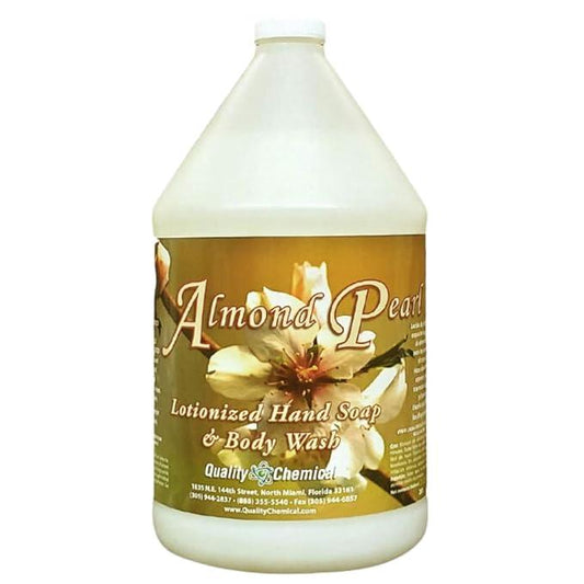 Quality Chemical Almond Pearl Luxury Hand Soap Refill - Liquid Hand Soap Refill - Mild Delicate Almond Fragrance - 128 oz (Pack of 1) - ModernBath
