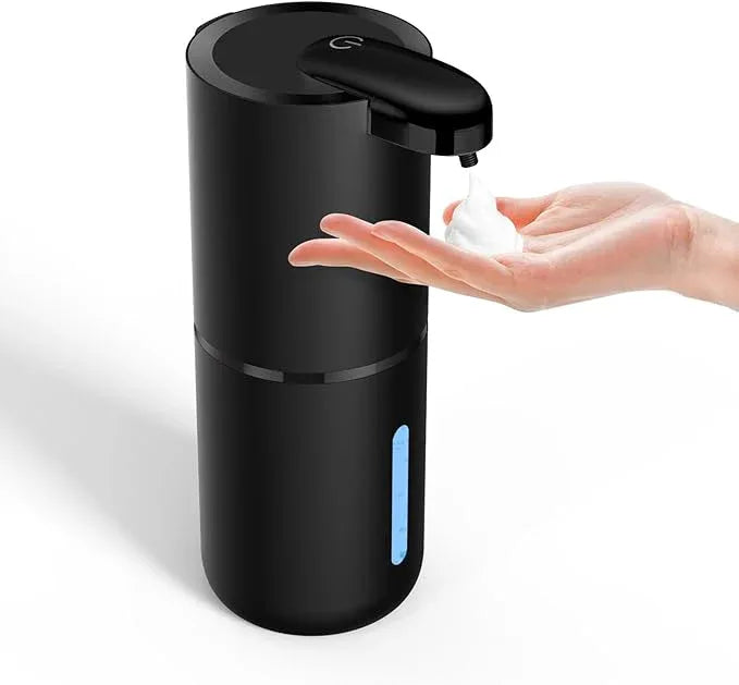 SYLFU Automatic Foaming Soap Dispenser, Touchless Hand Soap Dispenser Rechargeable, Dish Foaming Liquid Dispenser Electric for Bathroom Countertop, Kitchen and Commercial 12.85 oz/380mL - ModernBath