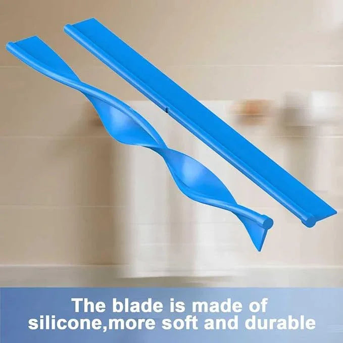 EHOMGUI Shower Squeegee for Glass Doors, Squeegee with Long Handle, Telescoping Squeegee for Shower, Extendable Window Cleaner Tool for Car Windows, Tile Walls, Sliding Door, Shower Glass Door - ModernBath