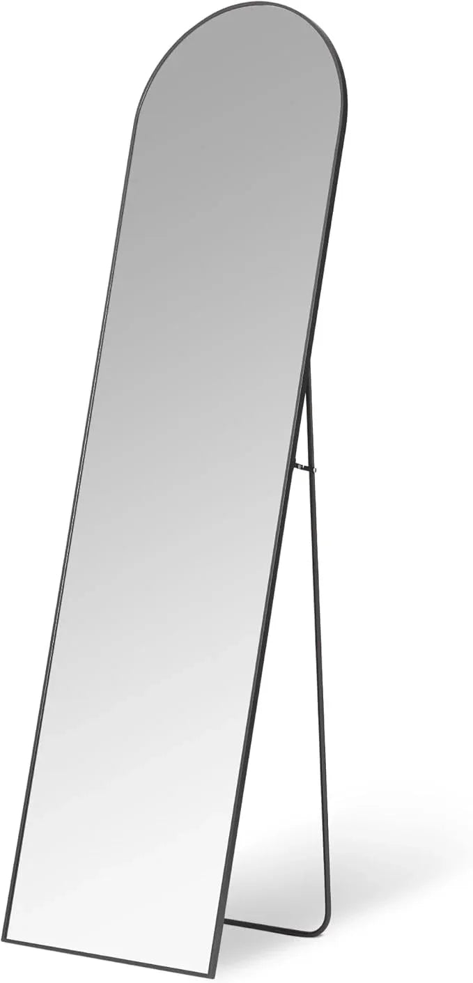 Amazon Basics Full Length Floor Mirror, 59 x 16 x 0.55 inches, Black - ModernBath
