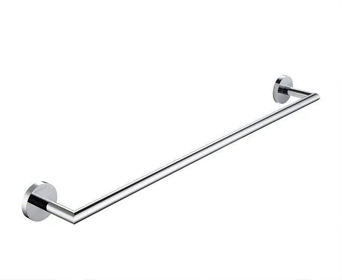 Towel Racks for Bathroom, Chrome Towel Bar, Wall Mounted Towel Holder, Modern Hotel Style Bath Towel Rail, Brass, 077070-CR Leo Series - ModernBath