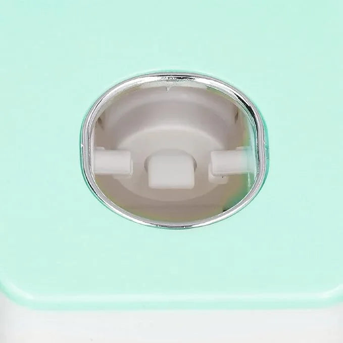 Automatic Toothpaste Dispenser Wall Mount Bathroom Accessories ABS with Super Glutinous Suction Pad for Kids Family(Green) - ModernBath