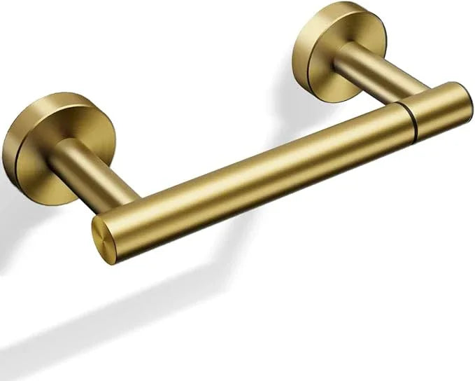 Day Moon™ Gold Toilet Paper Holder - Brushed Gold Toilet Paper Holder Wall Mount - Modern Toilet Paper Roll Holder - Gold Bathroom Toilet Paper Holder - ModernBath
