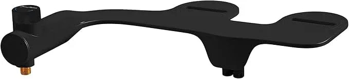 Swiss Madison Aqua Non-Electric Bidet Toilet Attachment in Matte Black with Black Knob - ModernBath