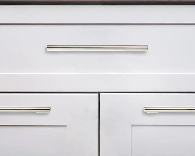 khtumeware 3 Inch Hole Center 10 Pack Polished Nickel Cabinet Pulls Heavy Duty Solid Kitchen Drawer Handle, Hardware for Bathroom, Drawer, Cabinet, Door Cabinet - ModernBath