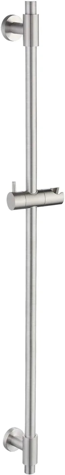 KES Bathroom Shower Slide Bar 40-Inch with Adjustable Handheld Shower Head Holder for Bathroom Wall Mounted SUS 304 Stainless Steel Brushed Finish, F209S100DG-BS - ModernBath