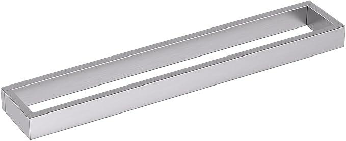 TNOMS Single Towel Bar Towel Holder Bathroom Hardware Accessories,Stainless Steel Wall-Mounted Towel Rack Towel Rail,20 Inches Brushed Nickel - ModernBath