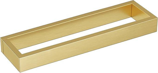 TNOMS Single Towel Bar Towel Holder Bathroom Hardware Accessories,Stainless Steel Wall-Mounted Towel Rack Towel Rail,12 Inches Brushed Gold - ModernBath