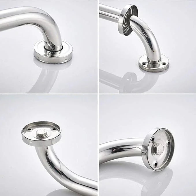 16 Inch Stainless Steel Shower Grab Bar 2 Pack, Munzong Balance Handrail Shower Bar - Bathroom, Bathtub Mounted Safety Hand Support Rail, Handicap, Elderly, Disabled, Injury, Senior Assist Bath Handle - ModernBath