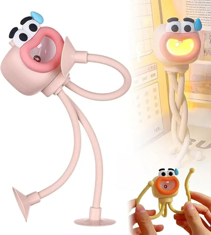 Changeable Shape Funny Night Light,2025 DIY Shape Night Lights for Adults Boys Girls Room,Night Light for Bedroom Bathroom Hallway Kitchen Christmas Decorations (Pink) - ModernBath