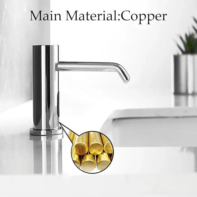 Automatic Touchless Soap Dispenser with 1000ml Capacity, Infrared Sensors, Built-in Sink Soap Dispenser for Bathroom, Kitchen, Commercial Use, Smart Home - ModernBath