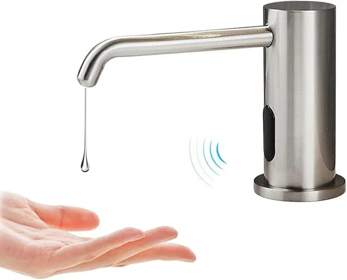 Automatic Touchless Soap Dispenser with 1000ml Capacity, Infrared Sensors, Built-in Sink Soap Dispenser for Bathroom, Kitchen, Commercial Use, Smart Home - ModernBath