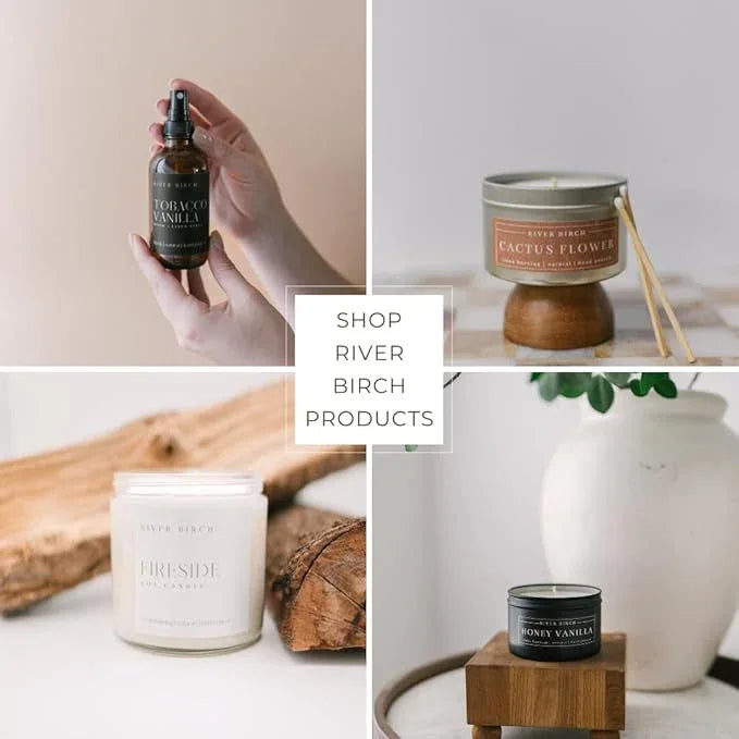 River Birch Palo Santo Scented Natural Hand Soap Refill - Handmade Moisturizing Hand Wash Luxury Scented Hydrating Soap - Vegan and Non-Toxic - 32 Fl Oz - ModernBath