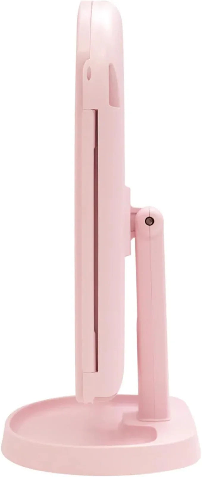 Impressions Vanity Hello Kitty Bow Arch Trifold LED Makeup Mirror for Desk, 3 Way View Foldable Vanity Mirror with Lights, 2X and 3X Magnification, Adjustable Tilt and Soft Touch (Light Pink) - ModernBath