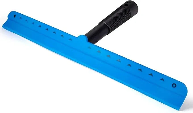 FOSHIO 15 inch Blue Windshield Squeegees, All-Purpose Streak-Free Silicone Squeegee for Window, Bathroom, Glass Shower Doors, Mirror, Car Window - ModernBath