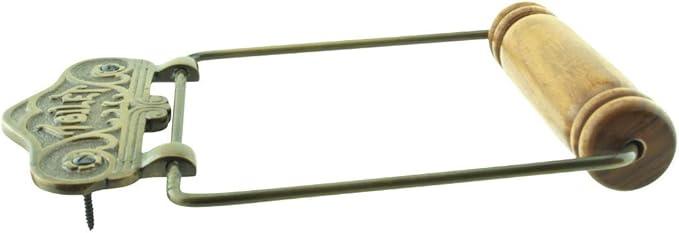 Renovators Supply Toilet Paper Holder - Antique Wall Mount Toilet Paper Holder - Sanitary Paper Holder - Vintage Bathroom Decor - Colonial Tissue Holder - Antique Brass, Victorian, Pack of 1 - ModernBath