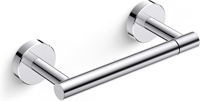 Day Moon™ Polished Chrome Toilet Paper Holder - Chrome Toilet Paper Holder Wall Mount - ModernBath