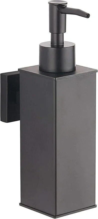 BGL Soap Dispenser Stainless Steel 304 Wall Mount Black Liquid and Soap Dispenser for Kitchen and Bathroom - ModernBath