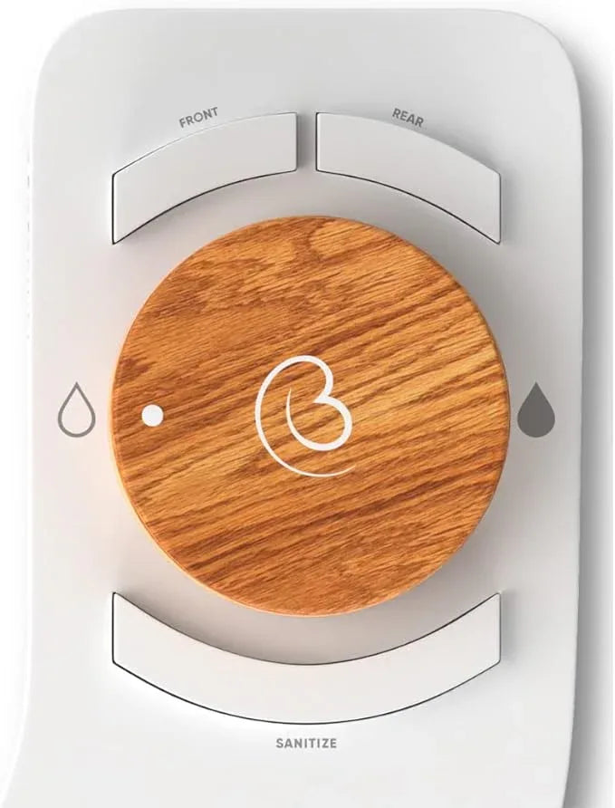 Boss Bidet Revolution Plus (Warm Water). Bidet Attachment for toilet. Luxury design, Bathroom bidet sprayer for toilet, non electric, dual nozzle, feminine wash, self cleaning. Bamboo Bali. - ModernBath