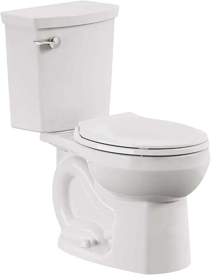 American Standard 5503B00B.020 Transitional Slow-Close Round Front Toilet Seat, White - ModernBath