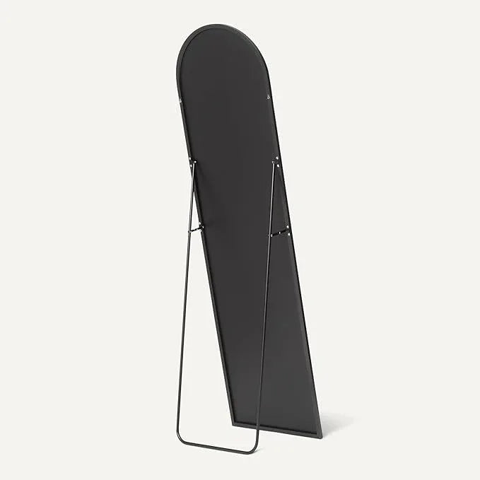 Amazon Basics Full Length Floor Mirror, 59 x 16 x 0.55 inches, Black - ModernBath