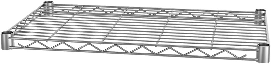 SINGAYE Shelf Wire Shelving Adjustable Storage Shelves Rack Standing Units for Kitchen Closet Laundry Bathroom Organizers Metal Pantry Narrow Mesh Gaps 12" D x 22" W x 59" H Gray - ModernBath