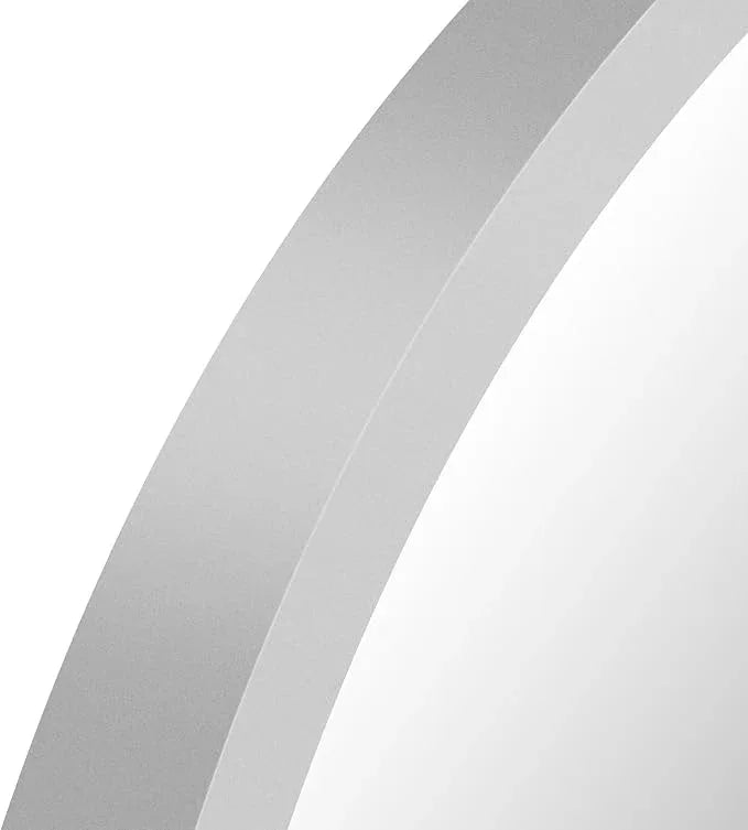 FORBATH Arched Bathroom Mirror 30x36 Inch, Arch Wall Mirror with Silver Aluminum Frame, Arched Mirror for Dresser, Fireplace,Entryway,Home Decor,Hanging or Leaning Against Wall - ModernBath