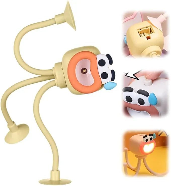 Changeable Shape Funny Night Light,2025 DIY Shape Night Lights for Adults Boys Girls Room,Night Light for Bedroom Bathroom Hallway Kitchen Christmas Decorations (Yellow) - ModernBath