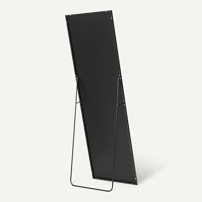 Amazon Basics Full Length Floor Mirror, 64 x 21 x 0.55 inches, Black - ModernBath