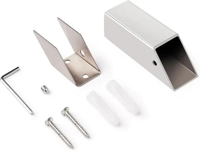 NINETREX Towel Hooks Chrome SUS 304 Stainless Steel 4 Pack Heavy Duty Modern Wall Hooks Silver Robe Hook for Bathroom Livingroom Hotel Style Wall Mounted，Polished Chrome Silver Hooks - ModernBath