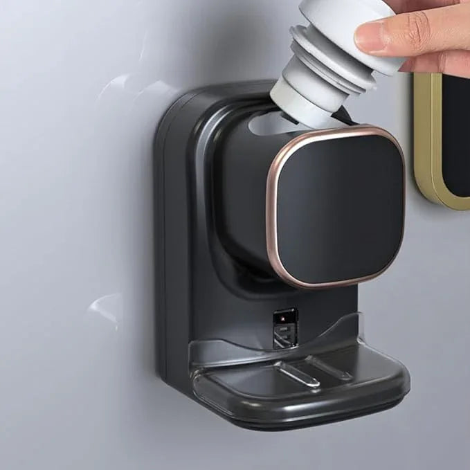 Automatic Toothpaste Dispenser Wall Mounted Electric Toothpaste Holder Squeezer Tool for Bathroom No for Easy Use and Performance - ModernBath