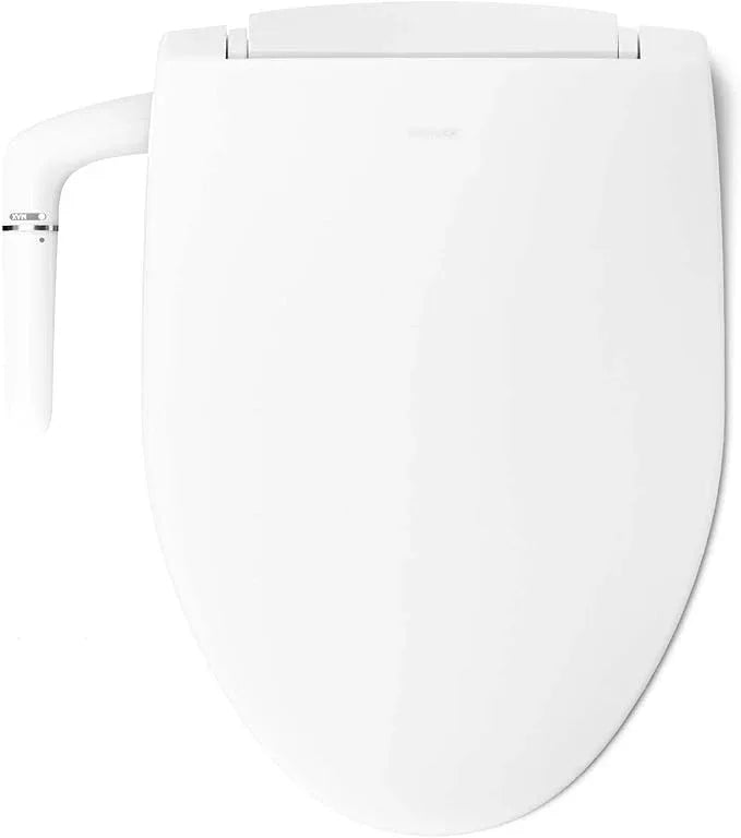 Kohler PureWash M250 Manual Elongated Bidet Toilet Seat, White, Quiet-Close Lid Prevents Slamming, Cool Water, Easy Installation with Quick-Release Hinges, Adjustable Spray Position & Pressure - ModernBath