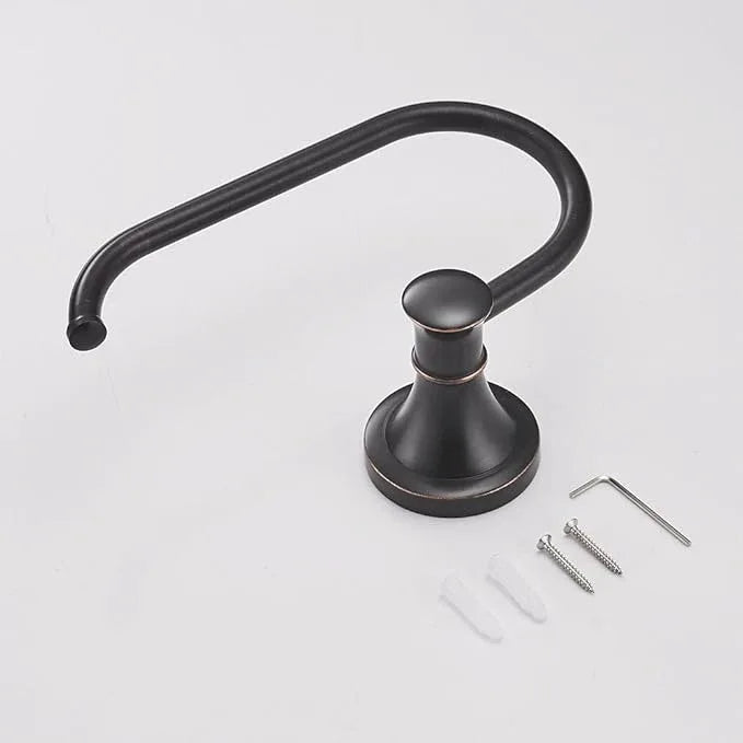 BESy Oil Rubbed Bronze Toilet Tissue Paper Holder Oil Rubbed Bronze Bathroom Accessories Toilet roll Paper Hanger, Wall Mounted, Rustproof - ModernBath