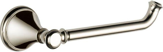 Delta Cassidy (1-Pack) Toilet Paper Holder Polished Nickel Tissue Roll Holder for Bathroom Organization and Storage Single Post Toilet Tissue Holder Wall Bathroom Accessories 79750-PN - ModernBath