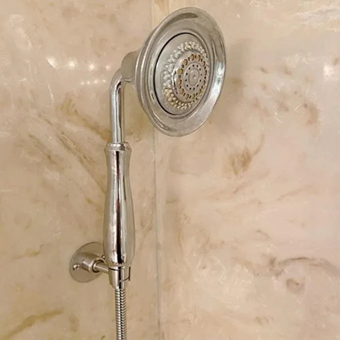 Shower Head Holder Wall Mount,Stainless Steel Handheld Shower Head Holder,Adjustable Shower Spray Holder Metal Shower Head Bracket,Brushed Finish - ModernBath