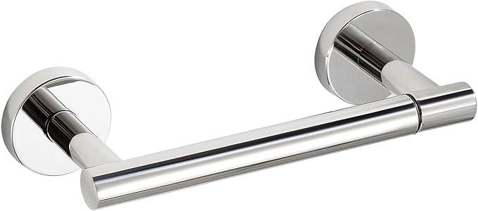 BVL Toilet Paper Holder Polished Chrome Wall Mount Stainless Steel 304 Large Mega Roll - ModernBath